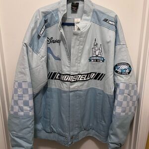 Disney Princess Cinderella Racing Light Blue Jacket